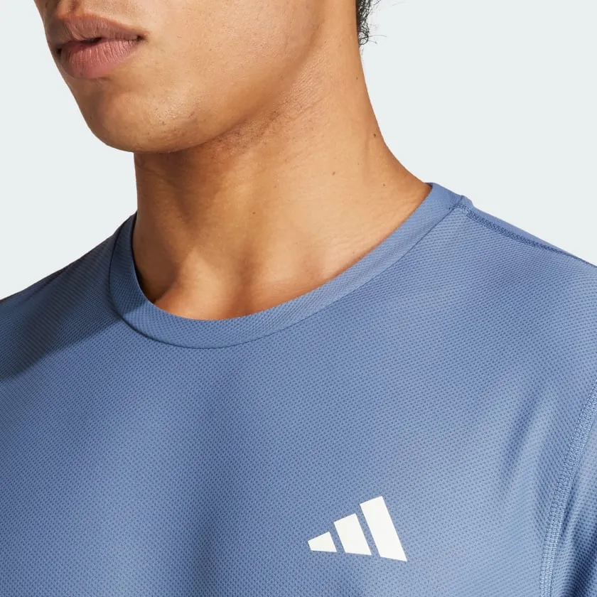 ADIDAS OWN THE RUN TEE - MENS - PRELOVED INK