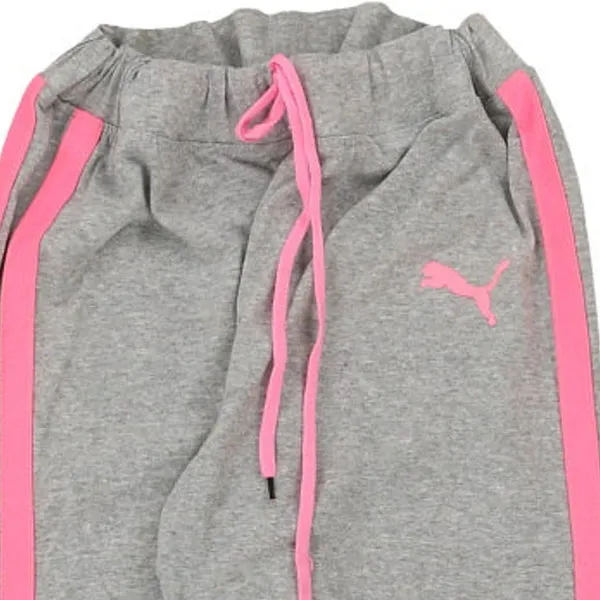 Age 12-13 Puma Joggers - 2XL Grey Cotton Blend