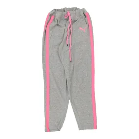 Age 12-13 Puma Joggers - 2XL Grey Cotton Blend