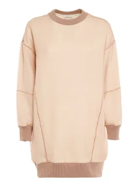 Alexander McQueen Long-Sleeved Crewneck Jumper Dress
