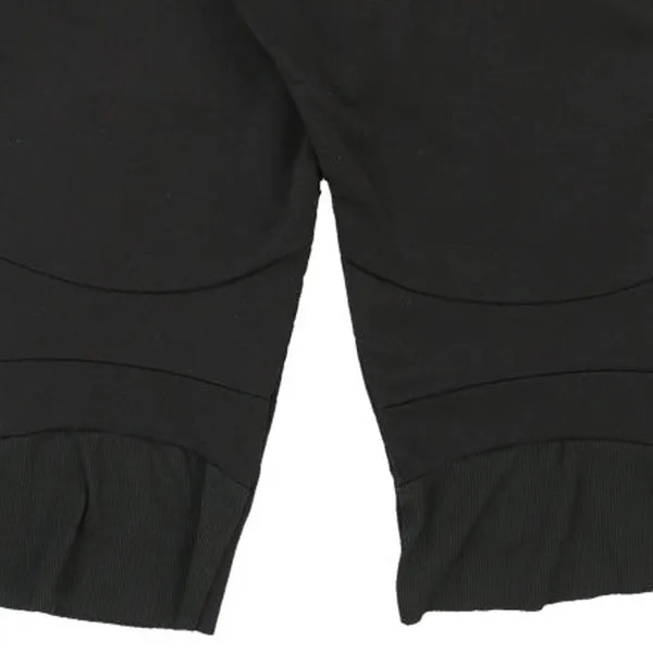 Asics Cropped Joggers - XL Black Cotton