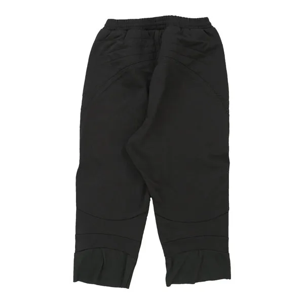 Asics Cropped Joggers - XL Black Cotton