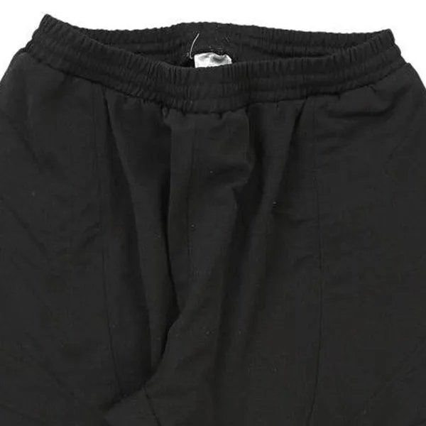 Asics Cropped Joggers - XL Black Cotton