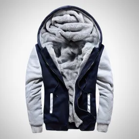 Baptiste Warm And Stylish Fleece Hooded Jacket
