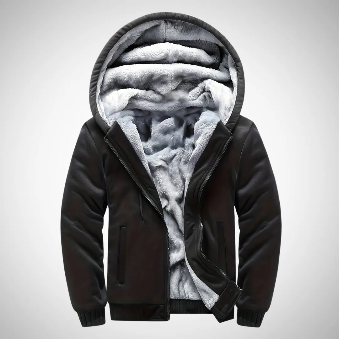 Baptiste Warm And Stylish Fleece Hooded Jacket