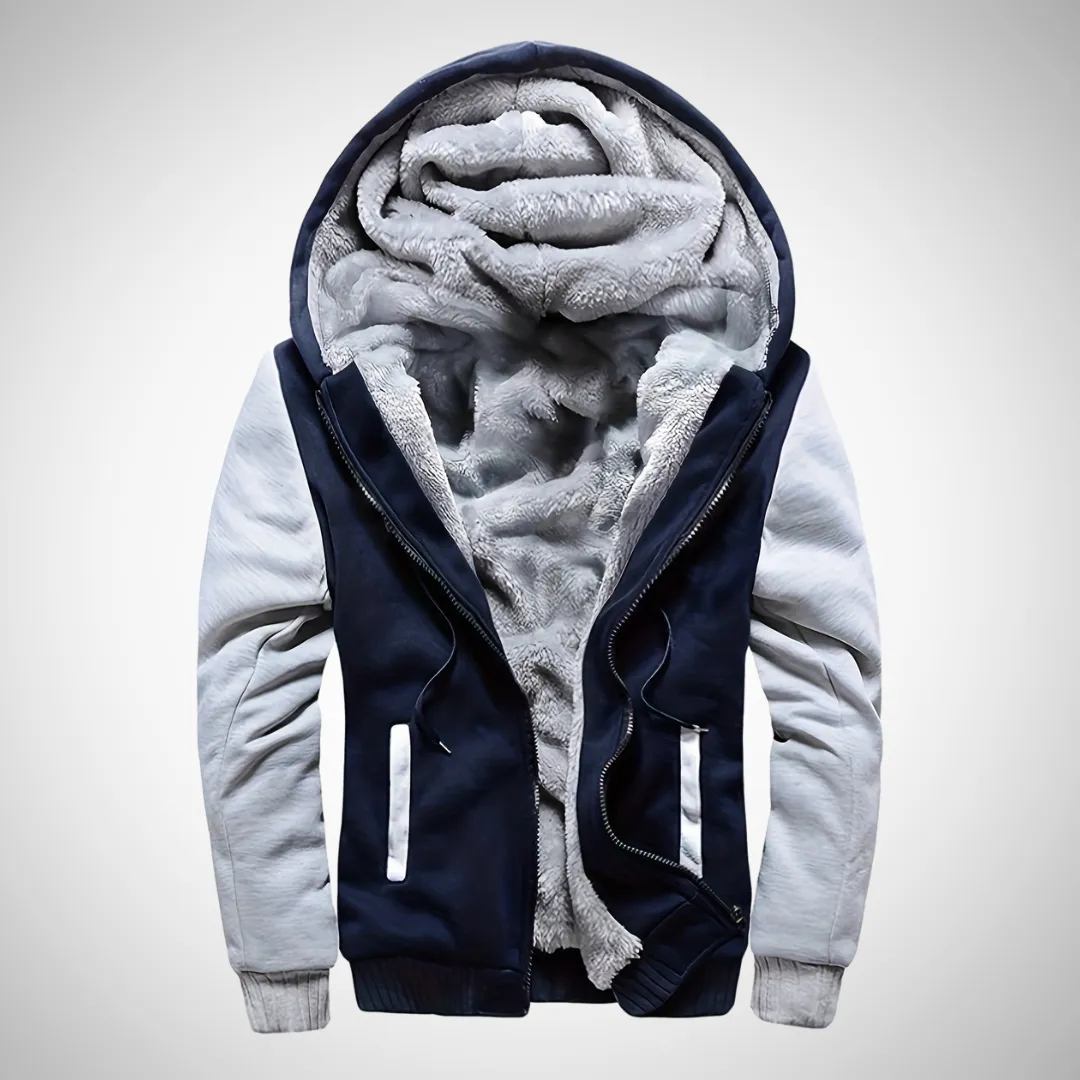 Baptiste Warm And Stylish Fleece Hooded Jacket