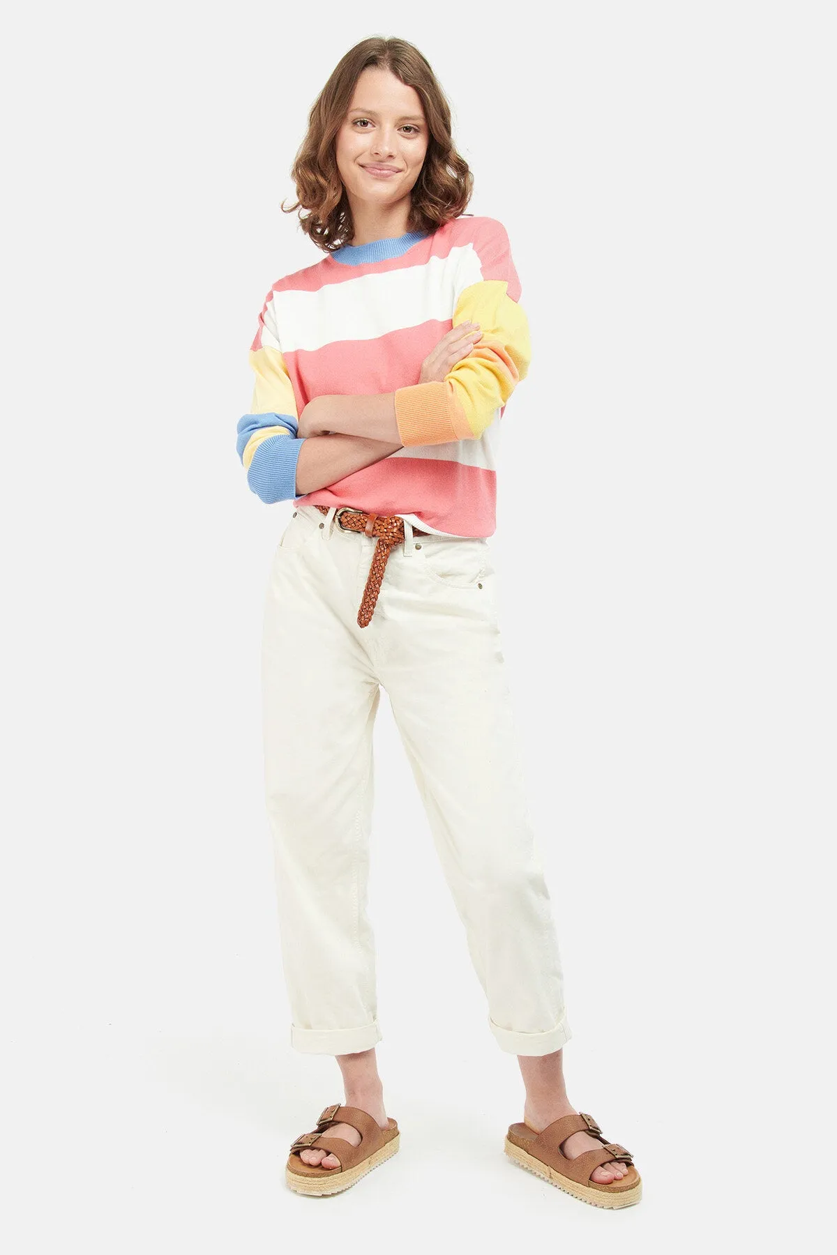 Barbour Bradley Stripe Knit Jumper