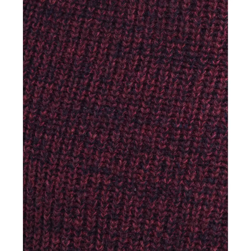 Barbour Horseford Lambswool Crew Neck Mens Jumper - Port