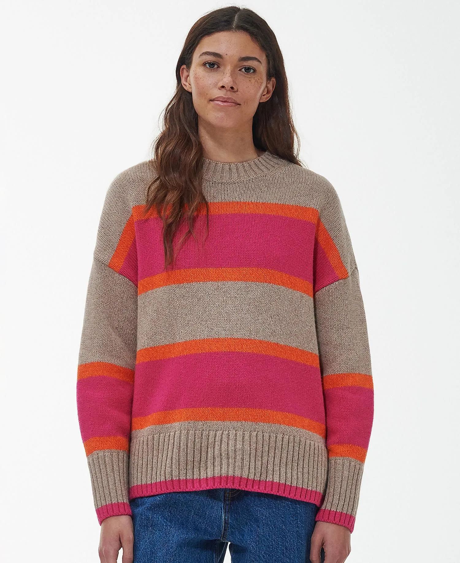 Barbour Samphire Colour Block Knit LKN1436