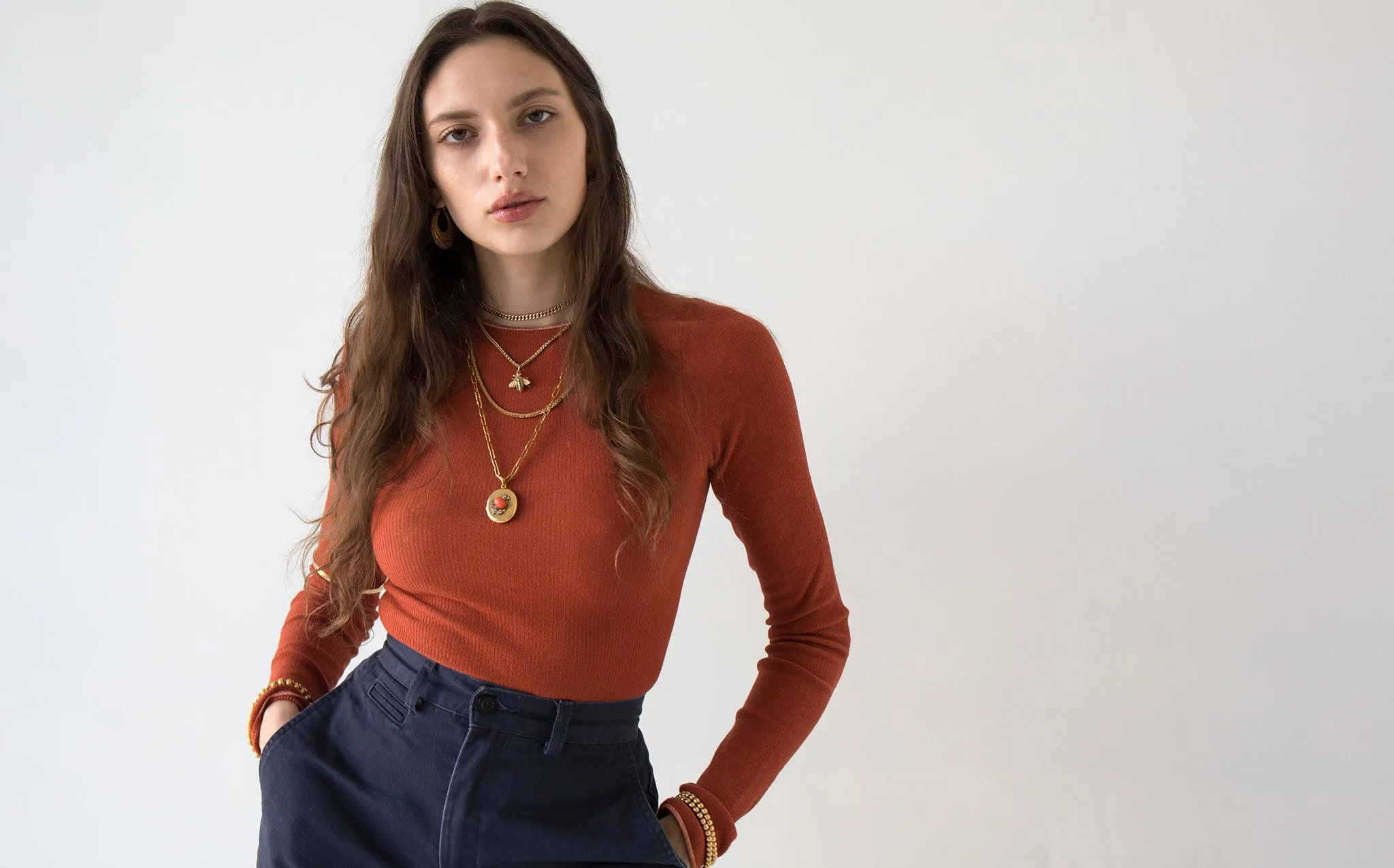 Baserange Terracotta Aid Longsleeve