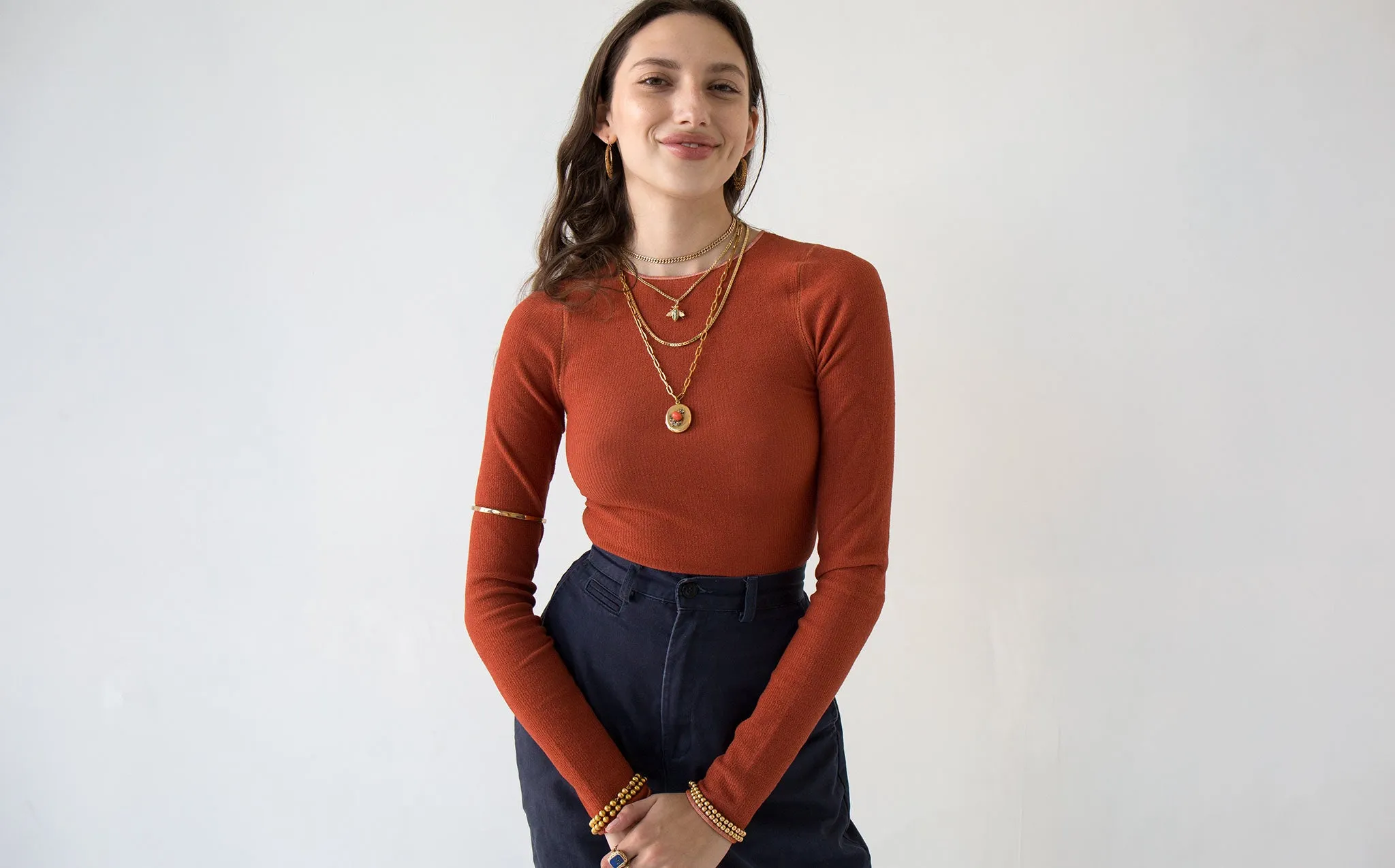 Baserange Terracotta Aid Longsleeve