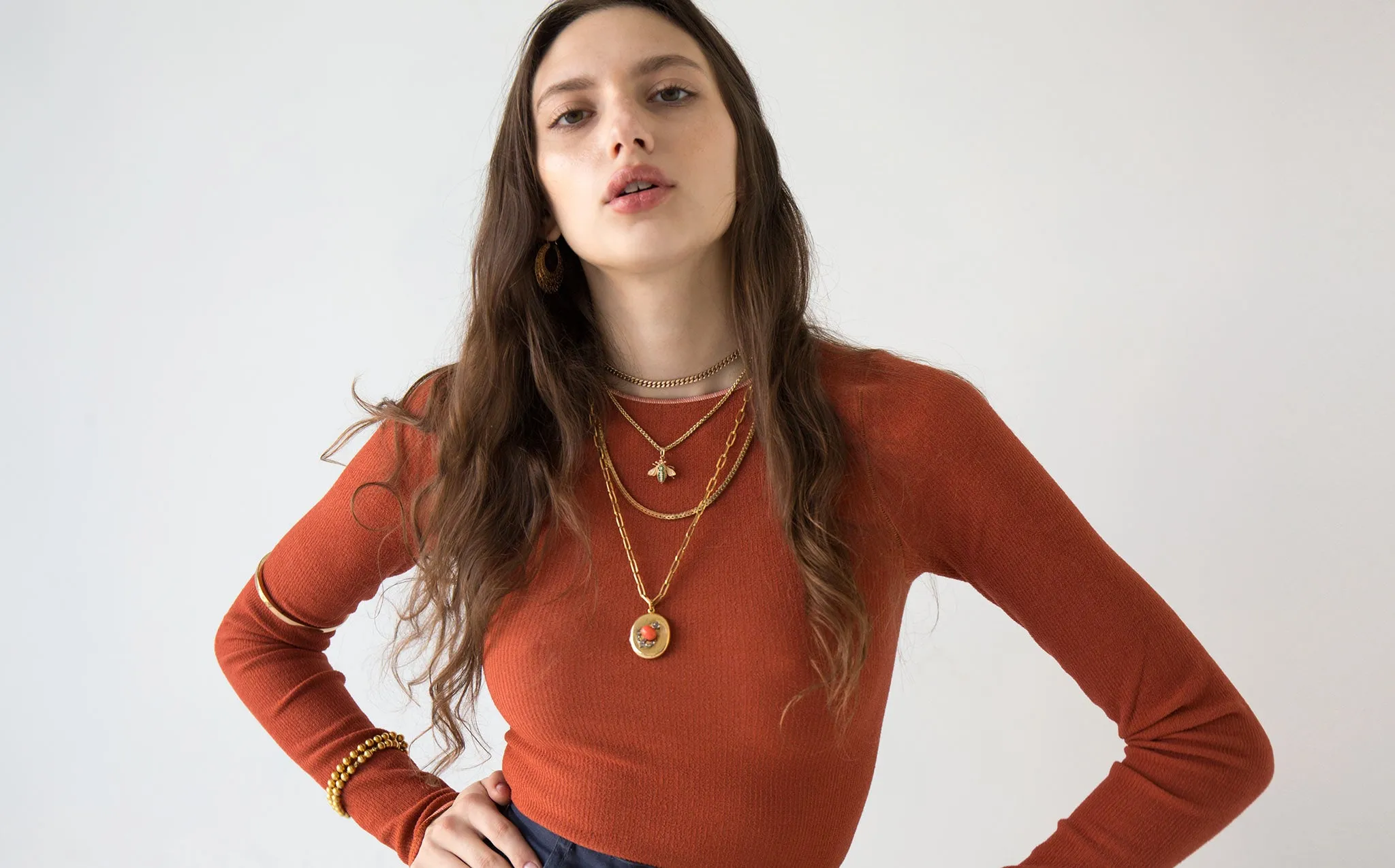 Baserange Terracotta Aid Longsleeve