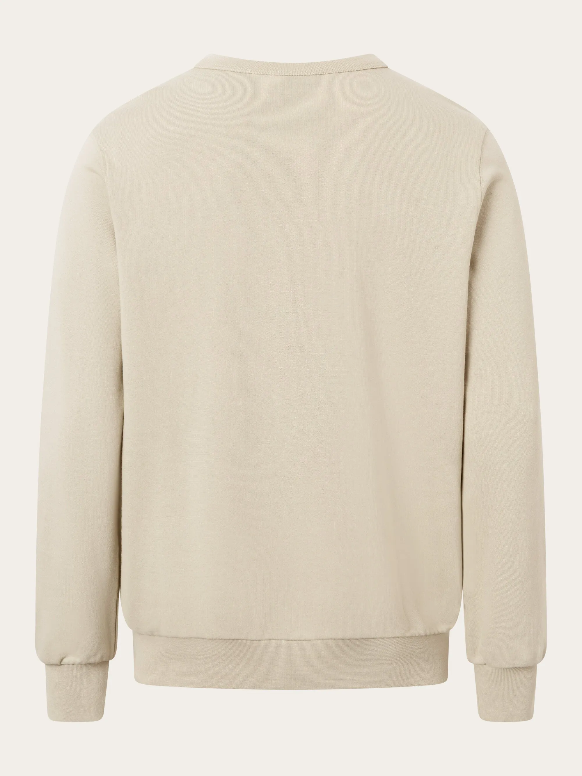 Basic badge sweat - Light feather gray
