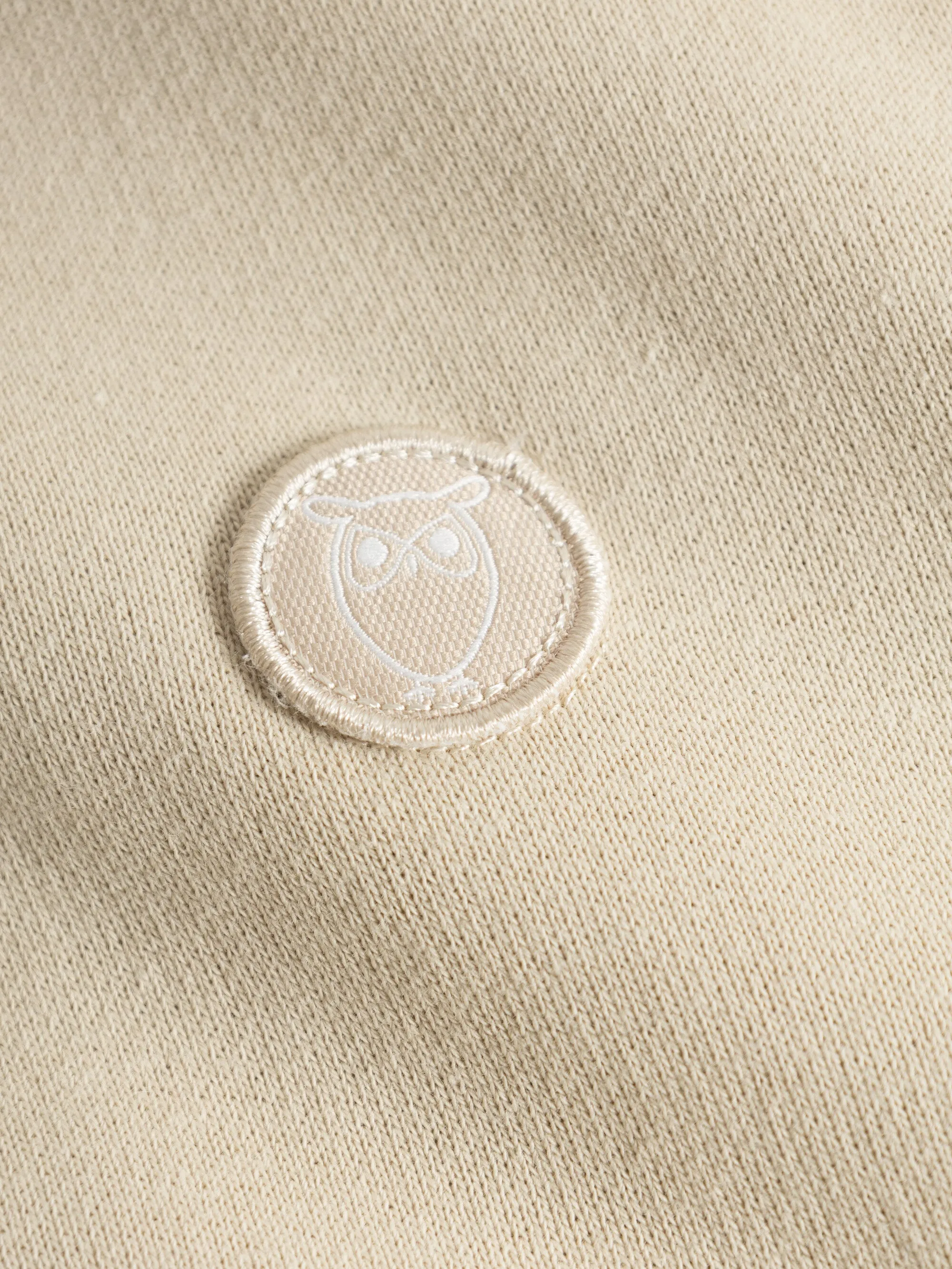 Basic badge sweat - Light feather gray