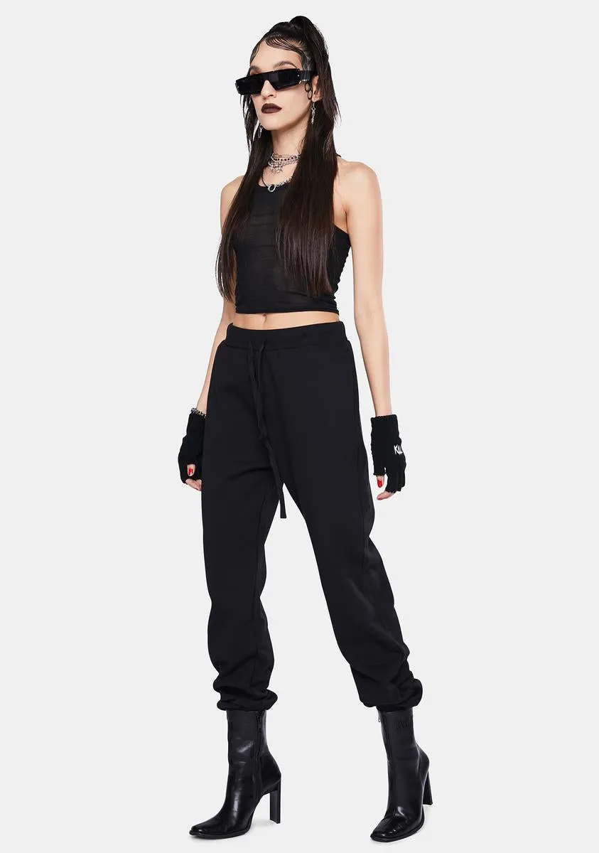 Black Couch Club Sweatpants