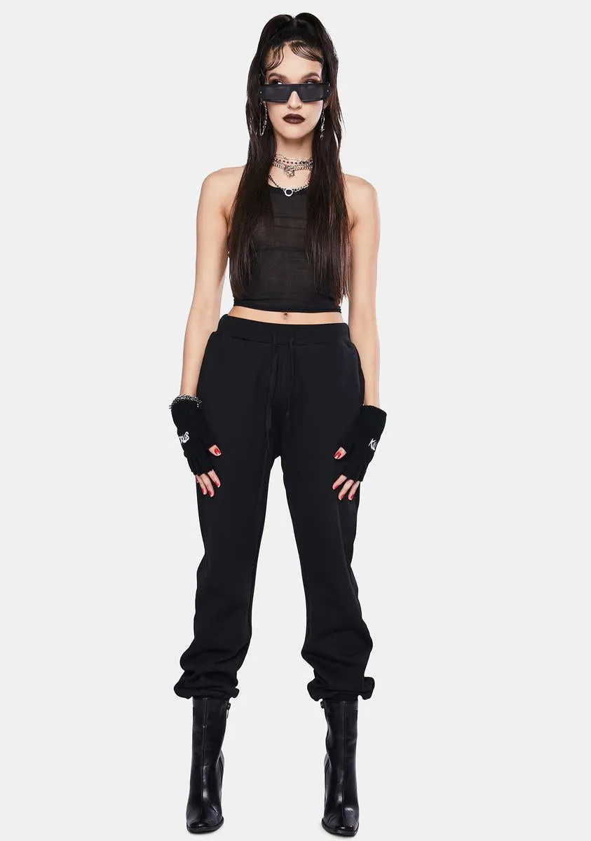 Black Couch Club Sweatpants