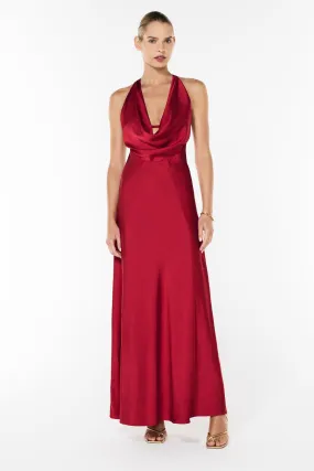 Charmed Cowl Slip Dress