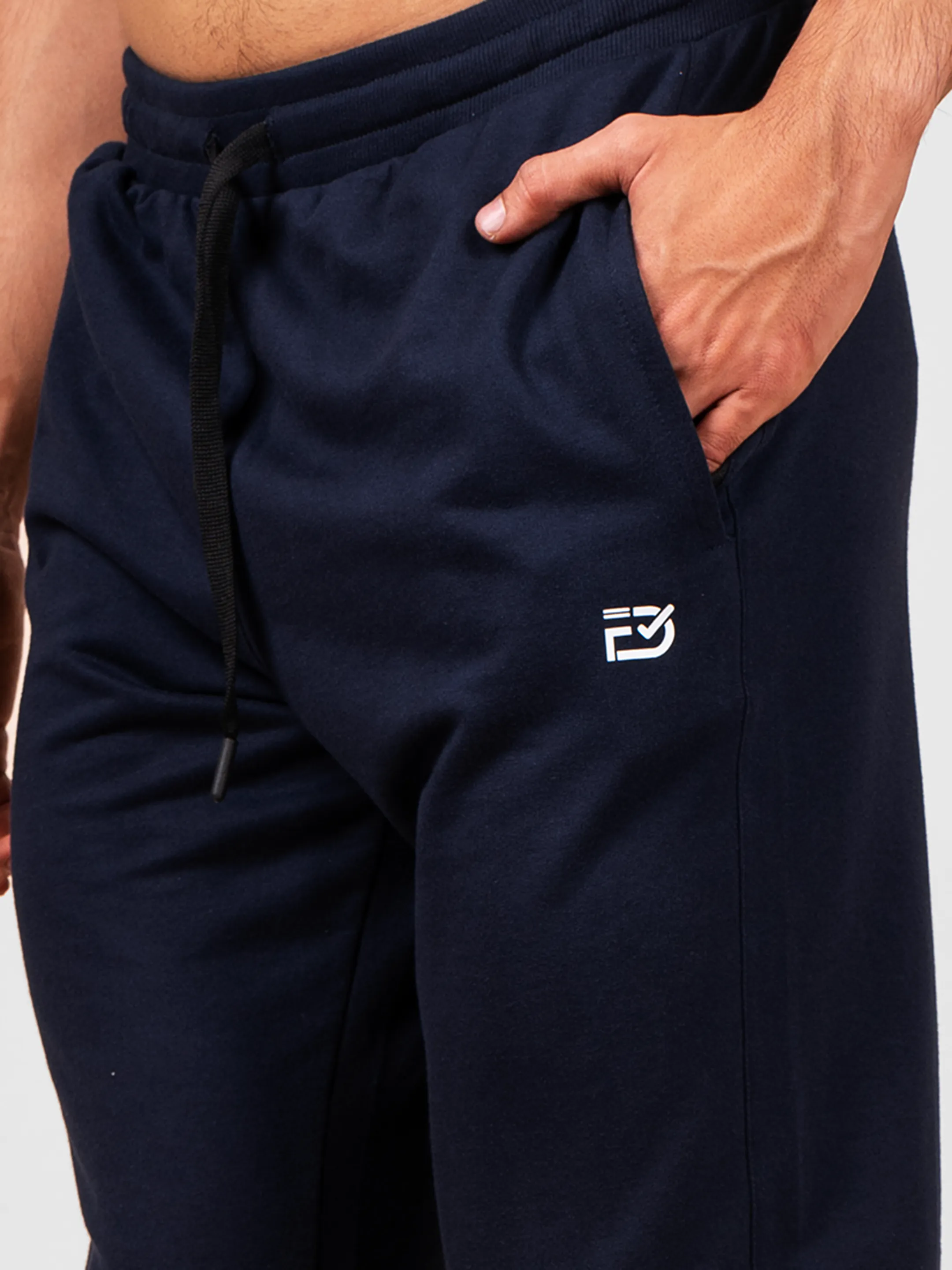 Classic Regular Navy Joggers | FabDone
