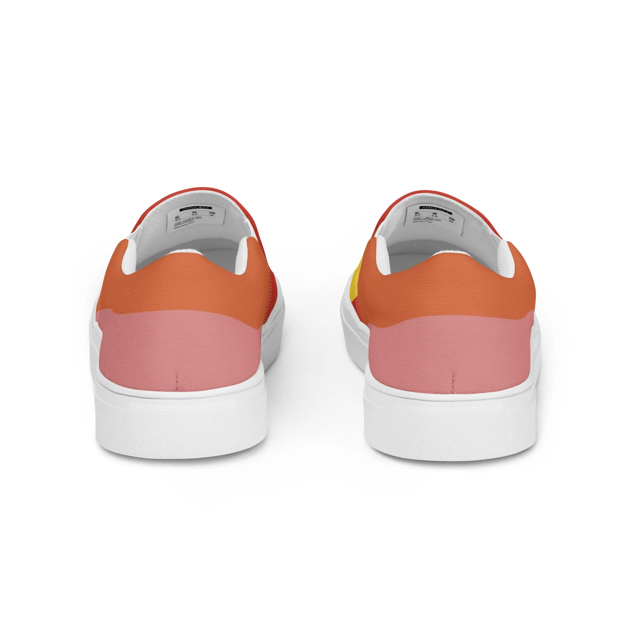 COLORFUL Men’s Slip-On Canvas Shoes