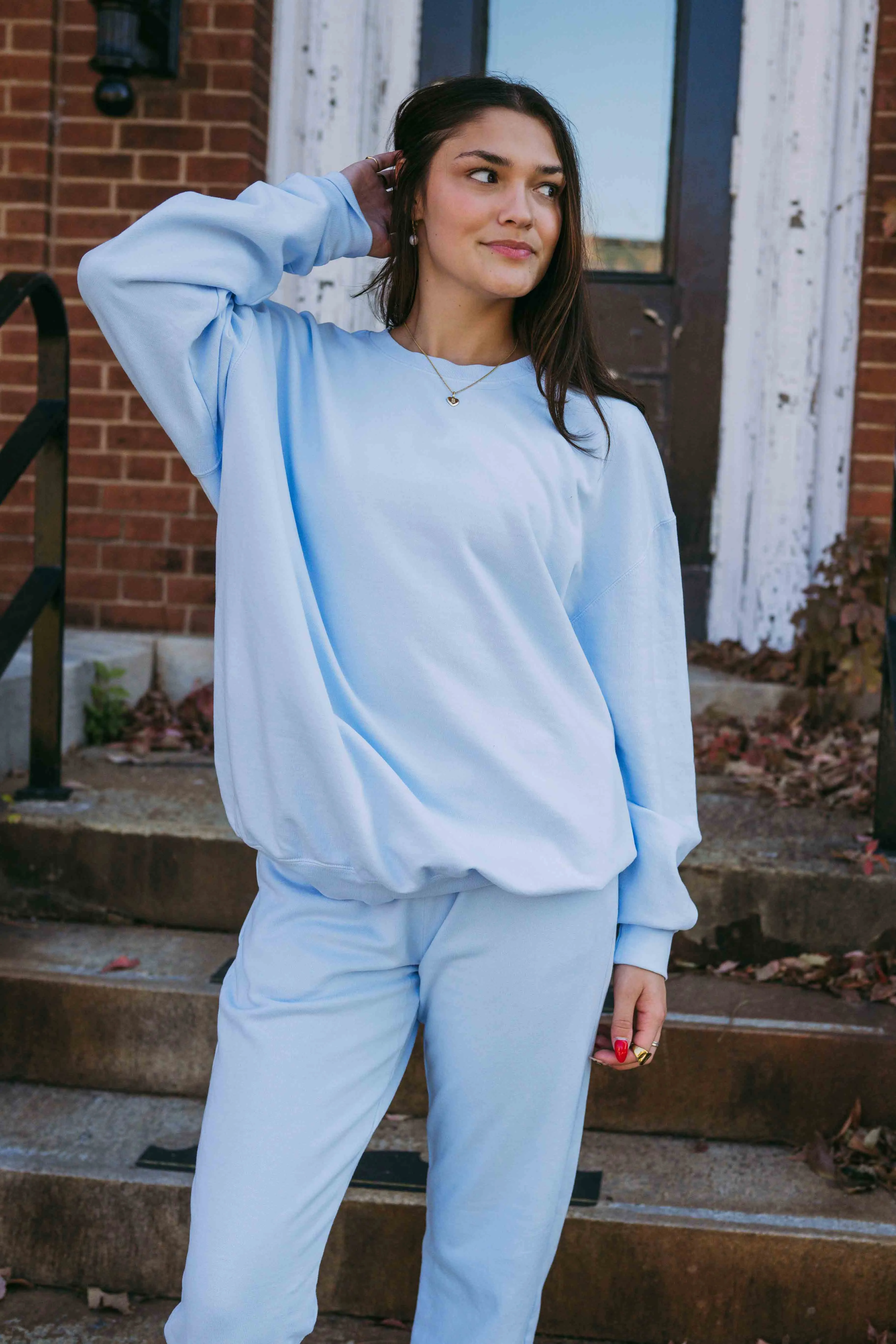 Comfort Colors Lightweight Crewneck and Sweatpants Set