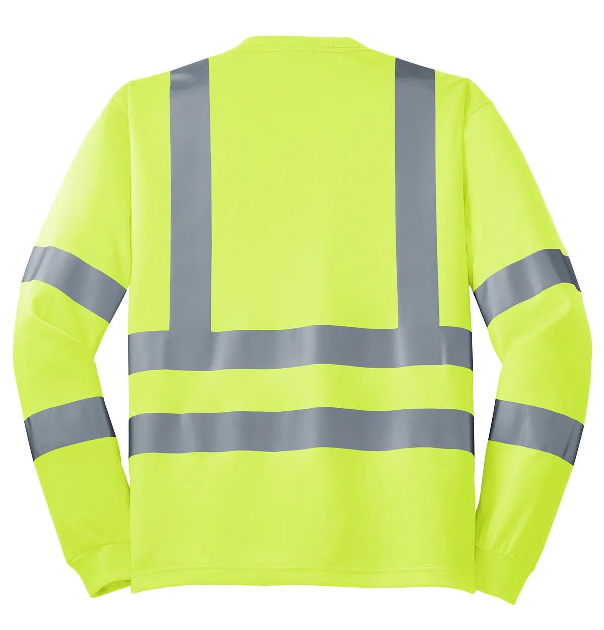 CornerStone - ANSI 107 Class 3 Long Sleeve Snag-Resistant Reflective T-Shirt. CS409