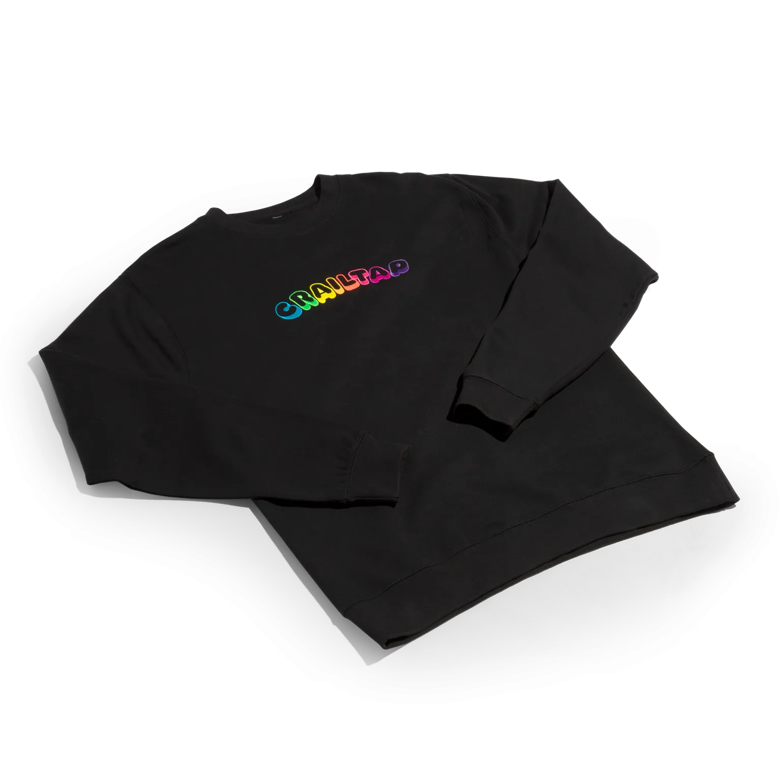 Crailtap Neon Nights Crew Black