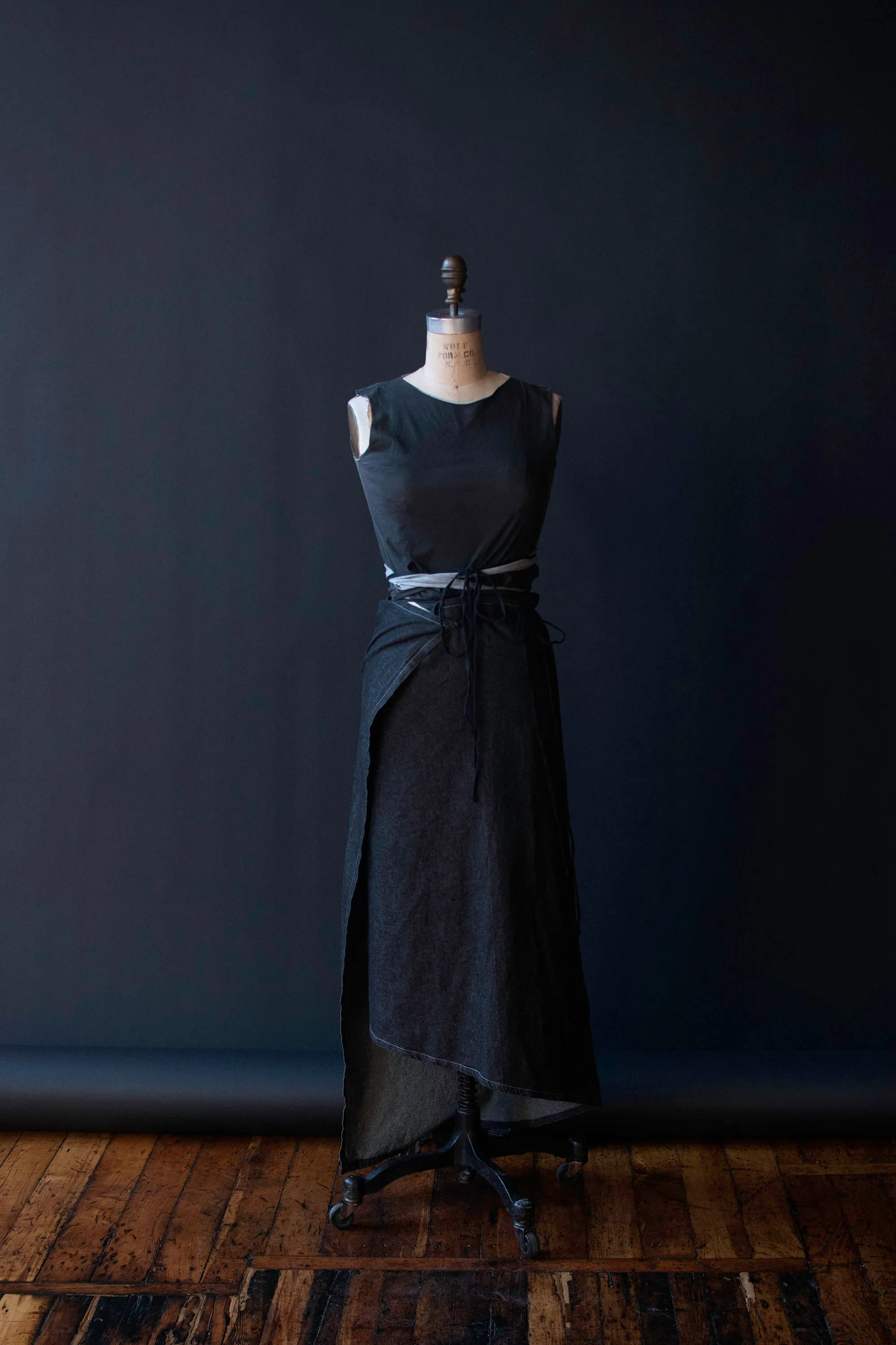 Denim Wrap Skirt | Ann Demeulemeester