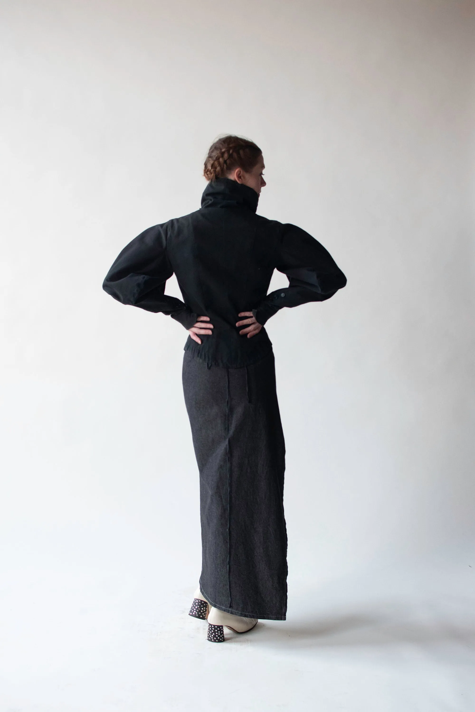 Denim Wrap Skirt | Ann Demeulemeester