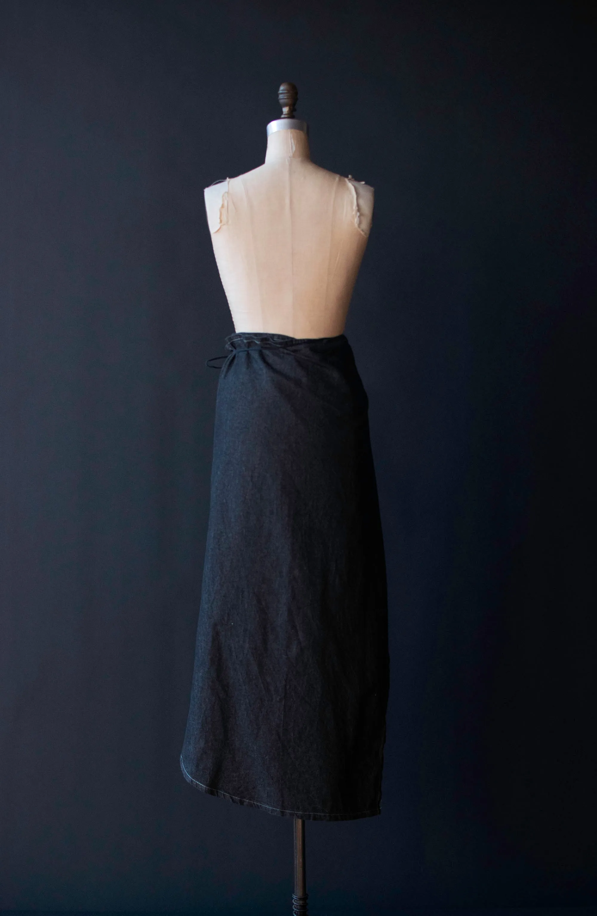 Denim Wrap Skirt | Ann Demeulemeester