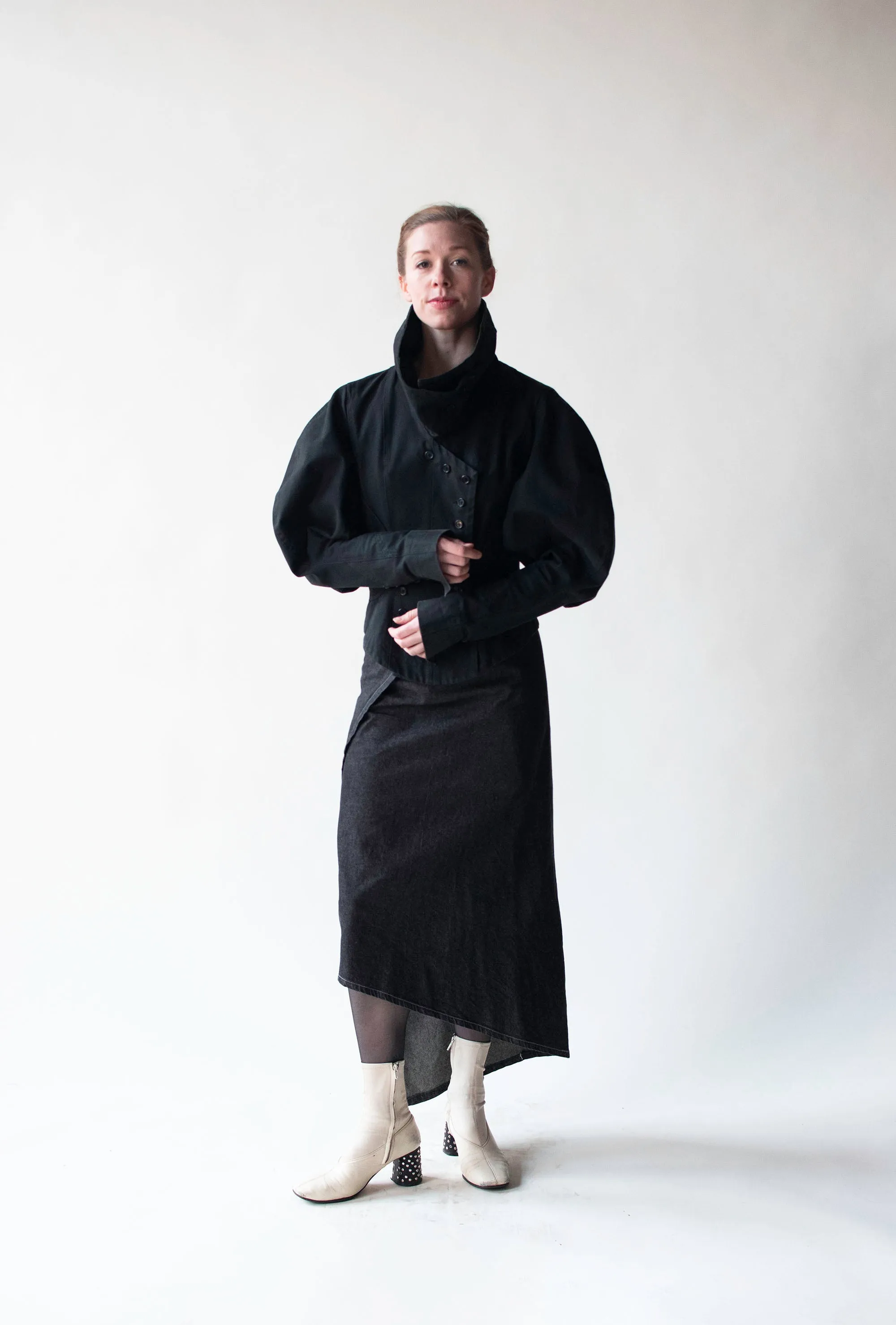 Denim Wrap Skirt | Ann Demeulemeester