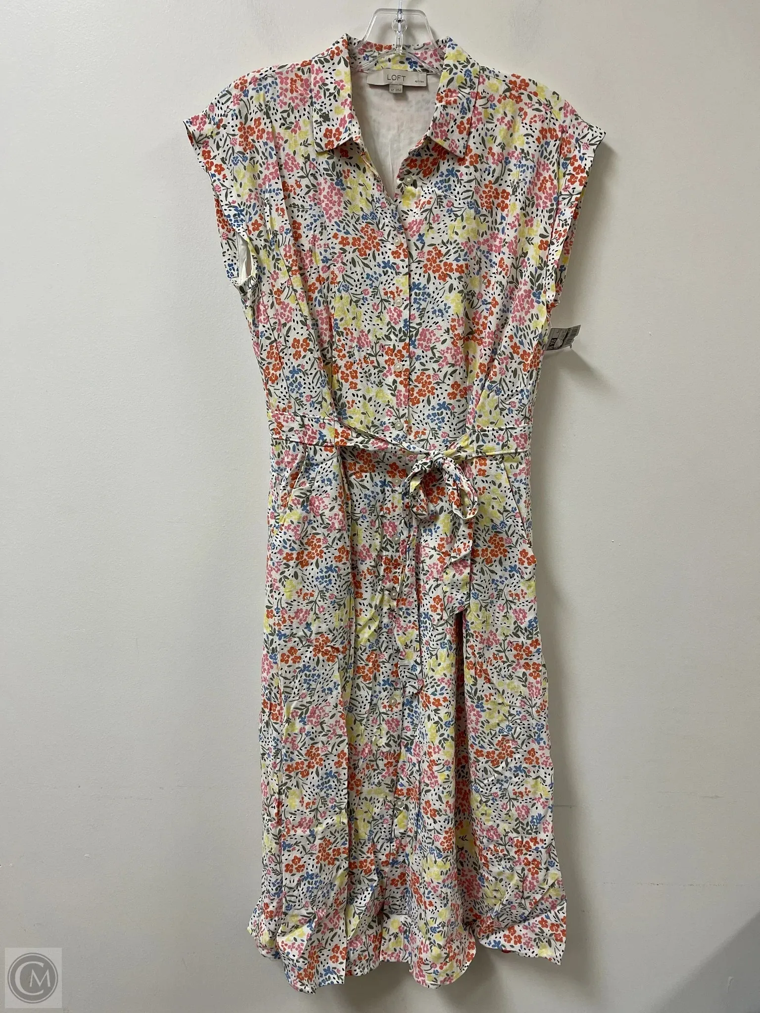 Dress Casual Midi By Loft  Size: S