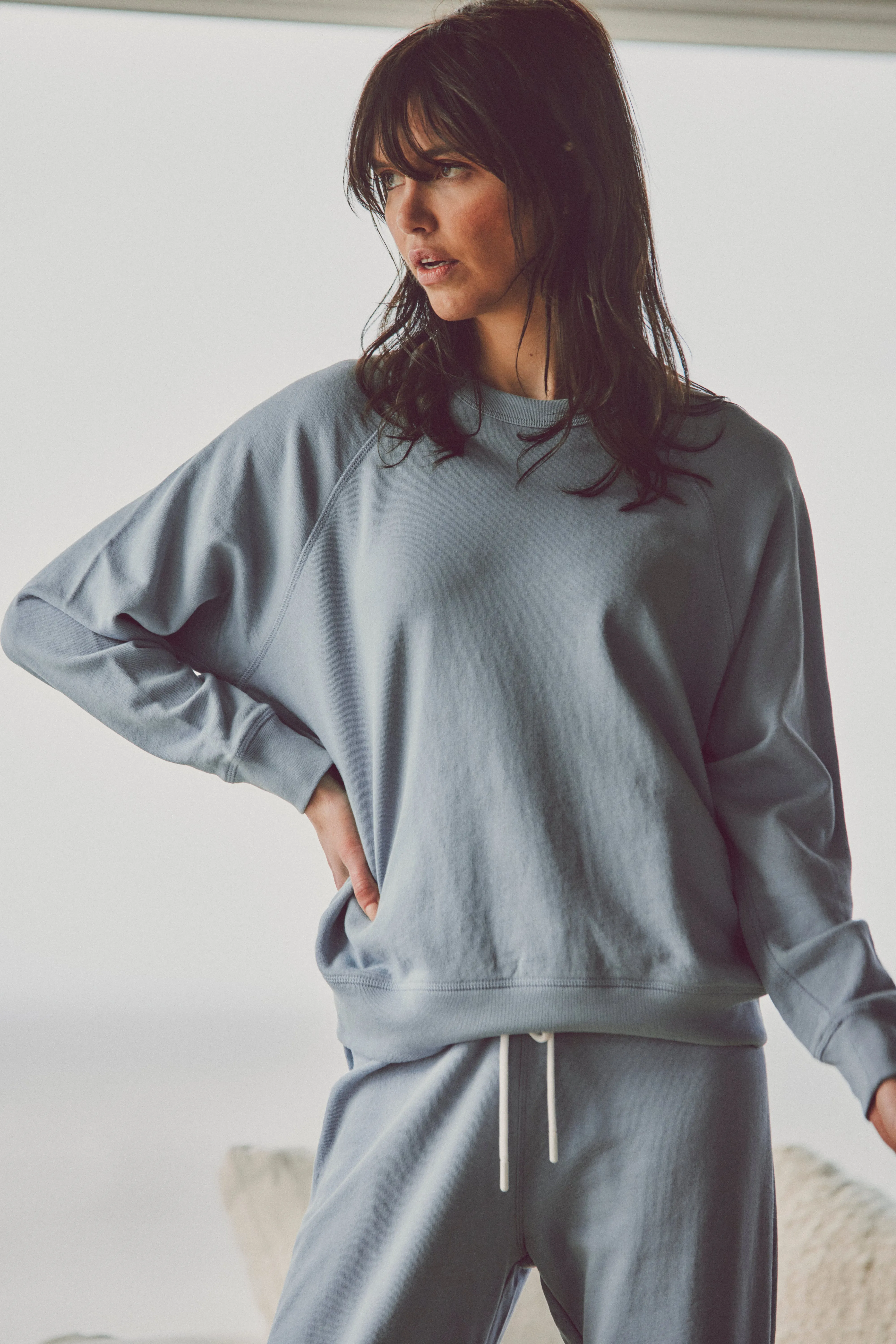 Dune Solid Crewneck
