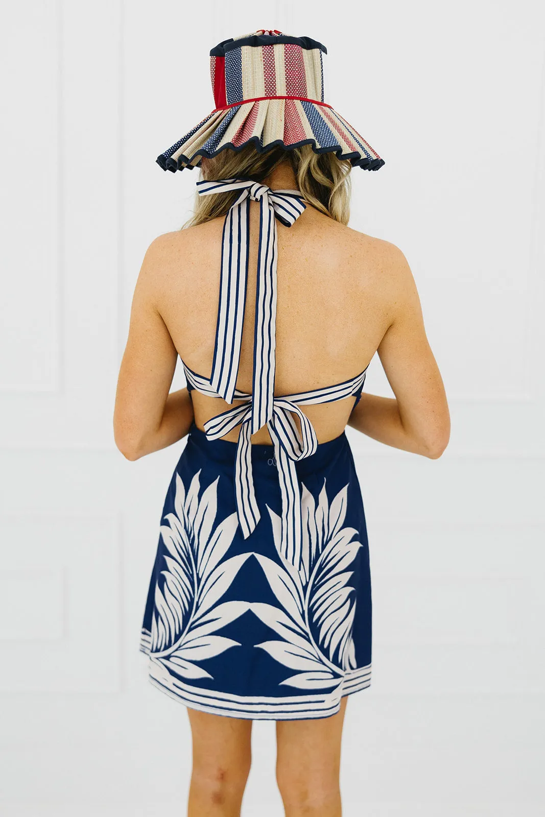 Estella Mini Dress - Royal Blue