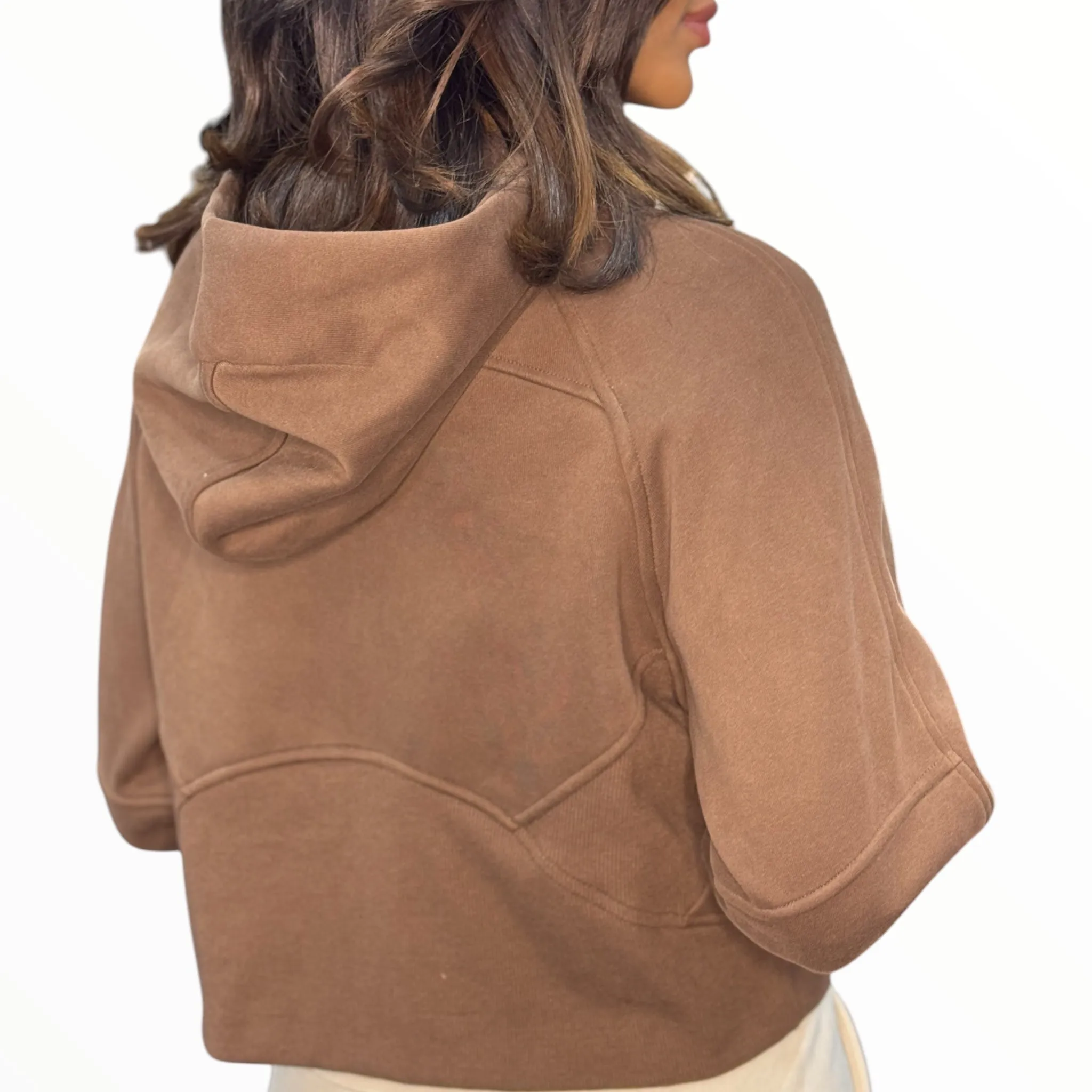 Fleeced Jacket - Coffee