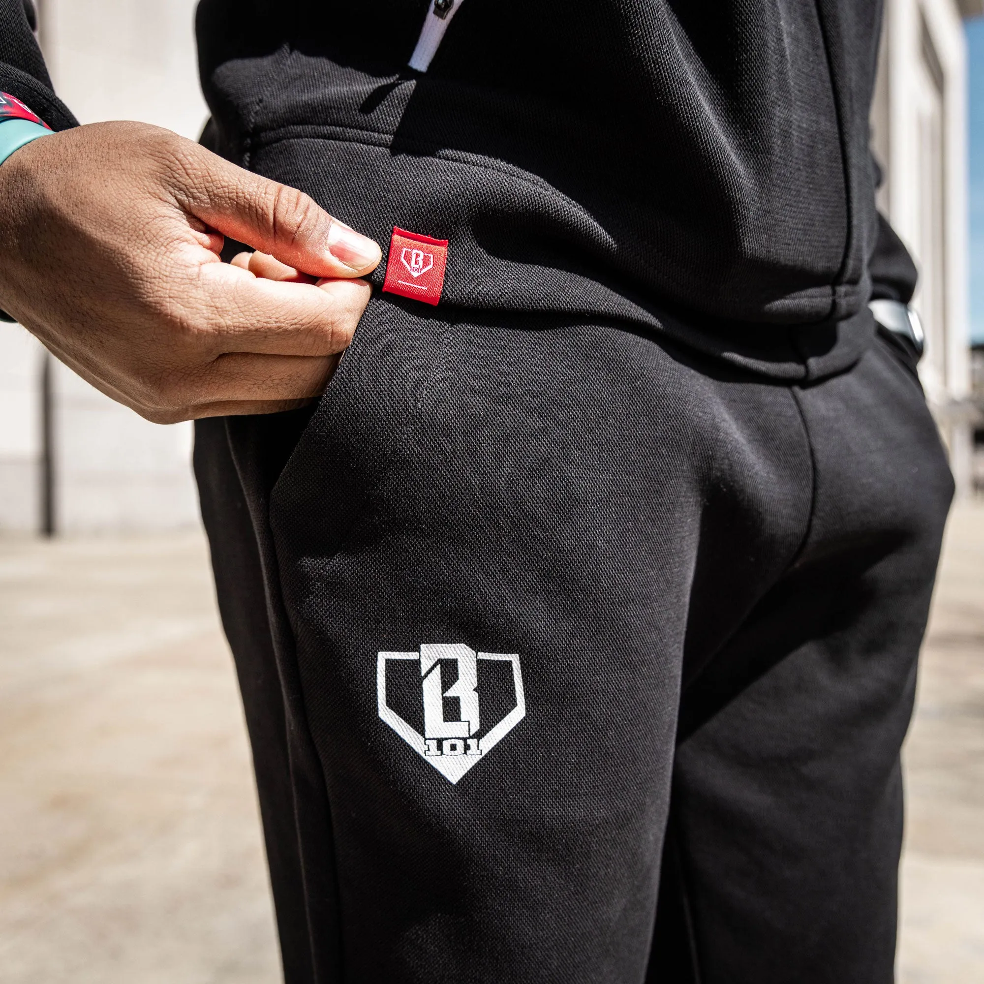 Game Day Youth Joggers - Black/White