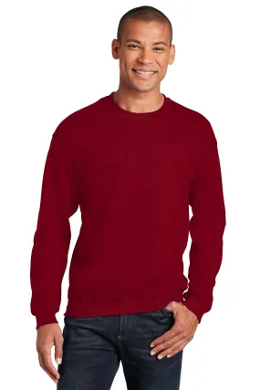 Gildan Heavy Blend Crewneck Sweatshirt Antique Cherry Red