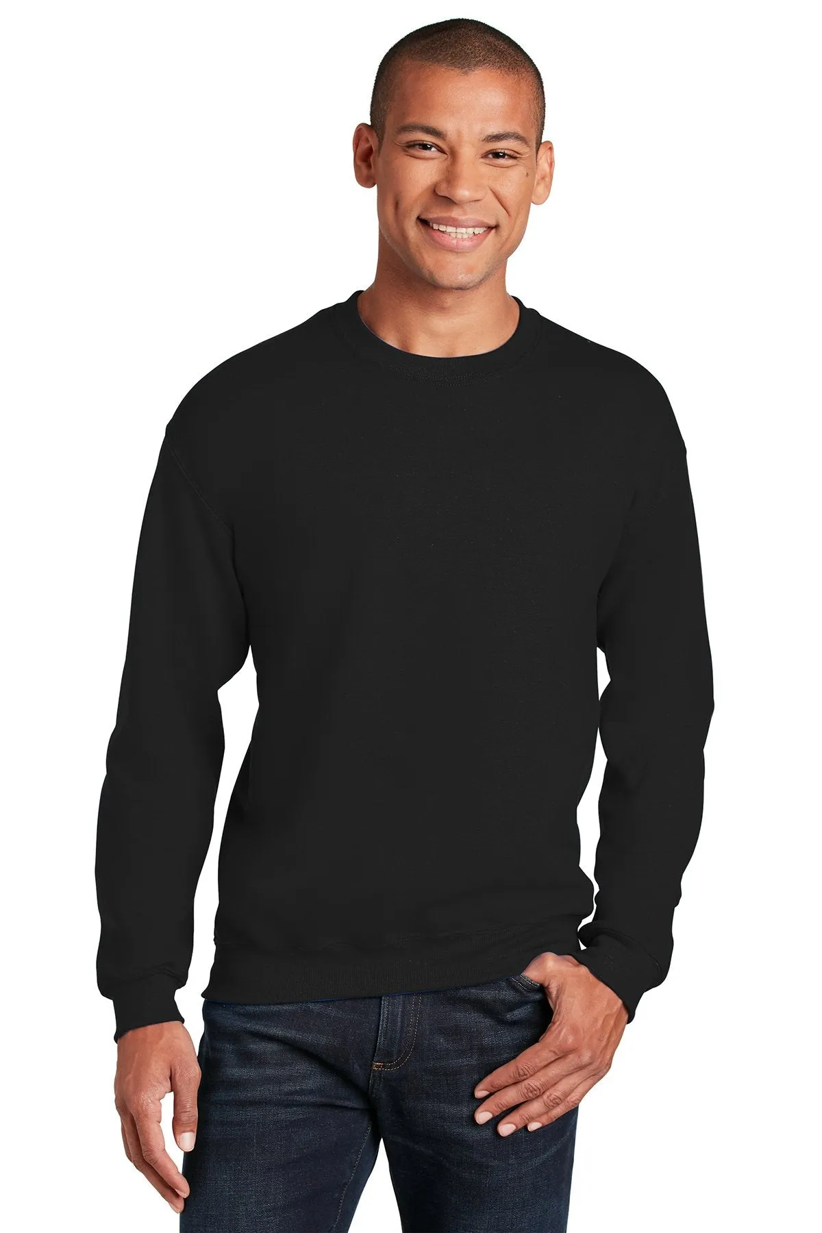 Gildan Heavy Blend Crewneck Sweatshirt Black