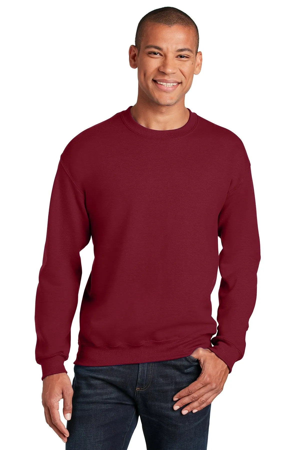 Gildan Heavy Blend Crewneck Sweatshirt Cardinal Red
