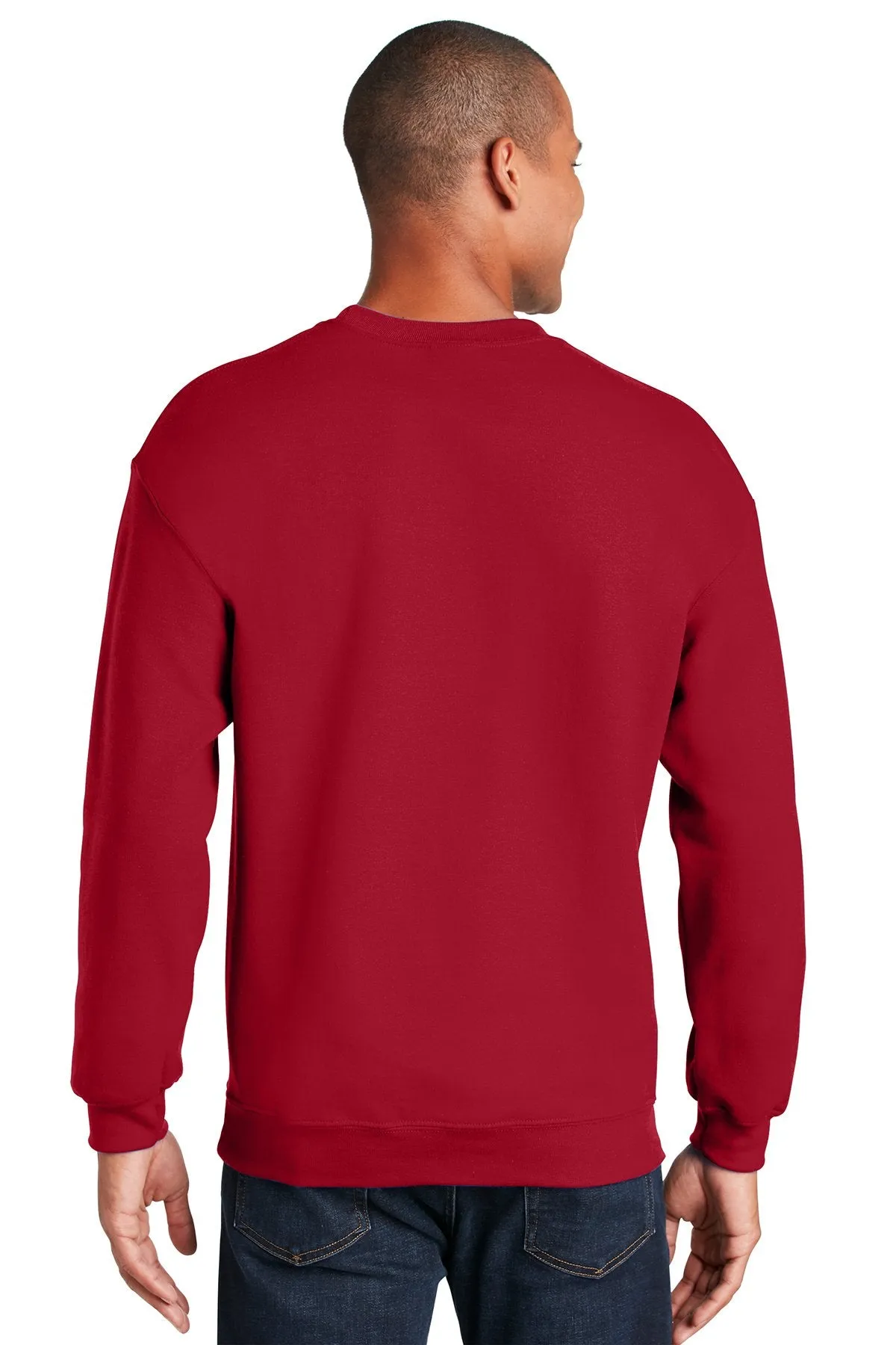 Gildan Heavy Blend Crewneck Sweatshirt Cherry Red