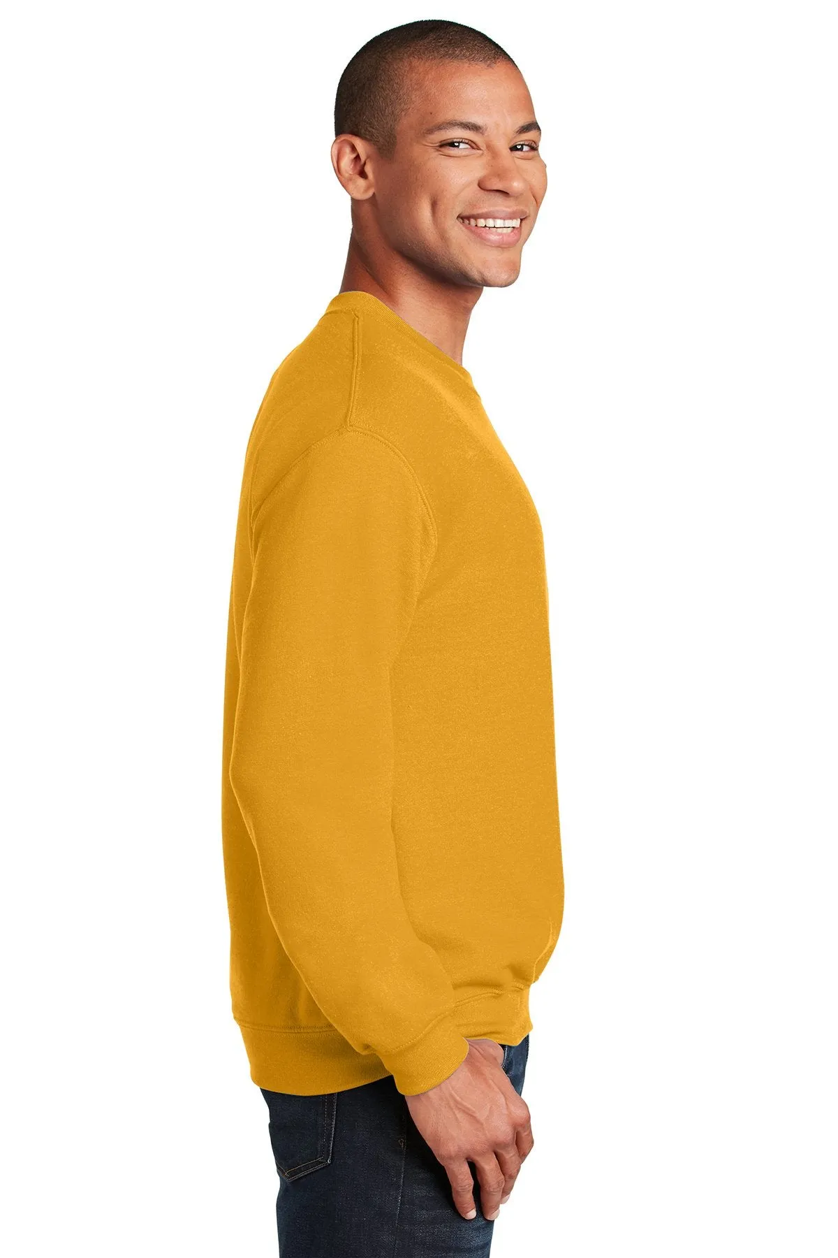 Gildan Heavy Blend Crewneck Sweatshirt Gold