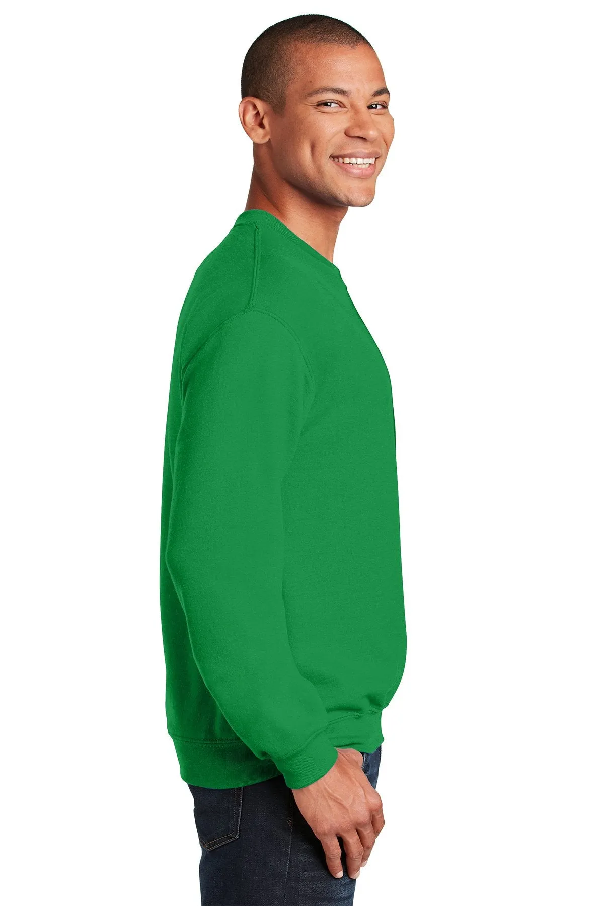 Gildan Heavy Blend Crewneck Sweatshirt Irish Green