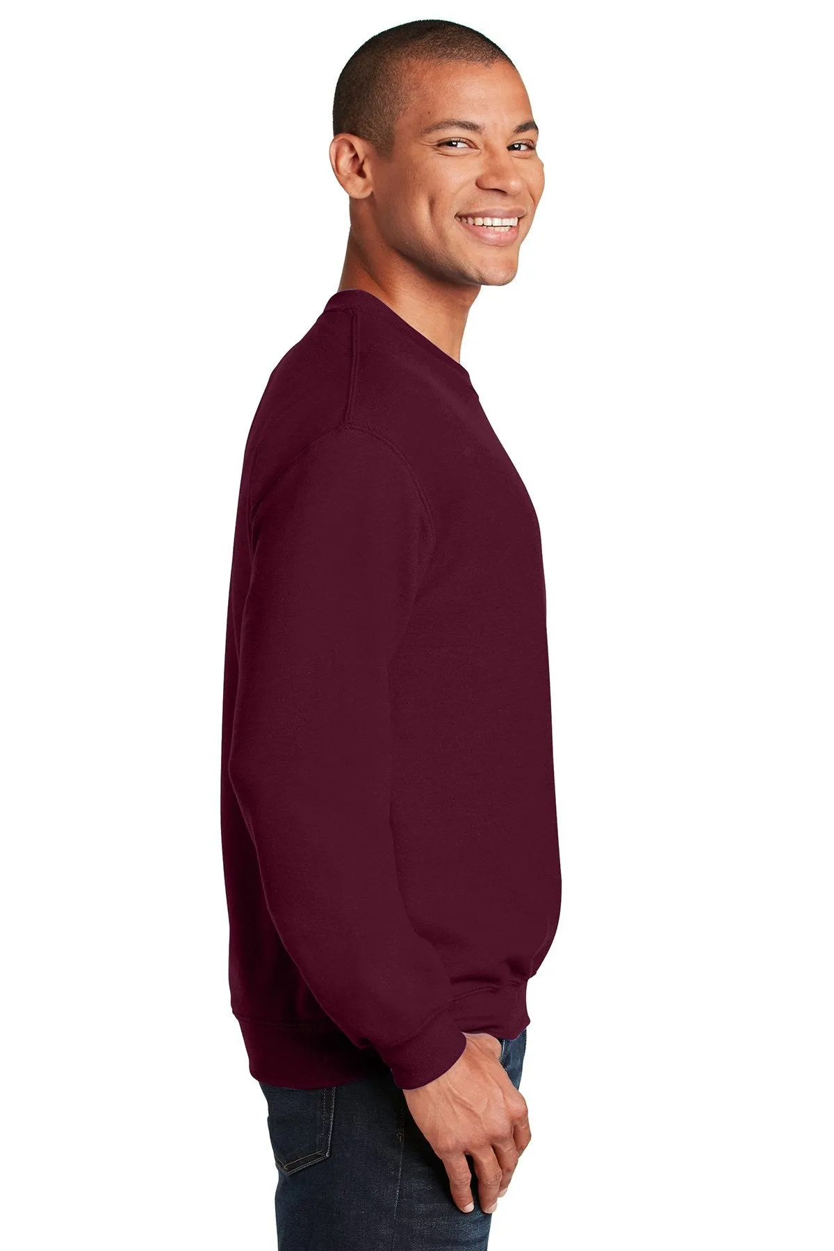 Gildan Heavy Blend Crewneck Sweatshirt Maroon