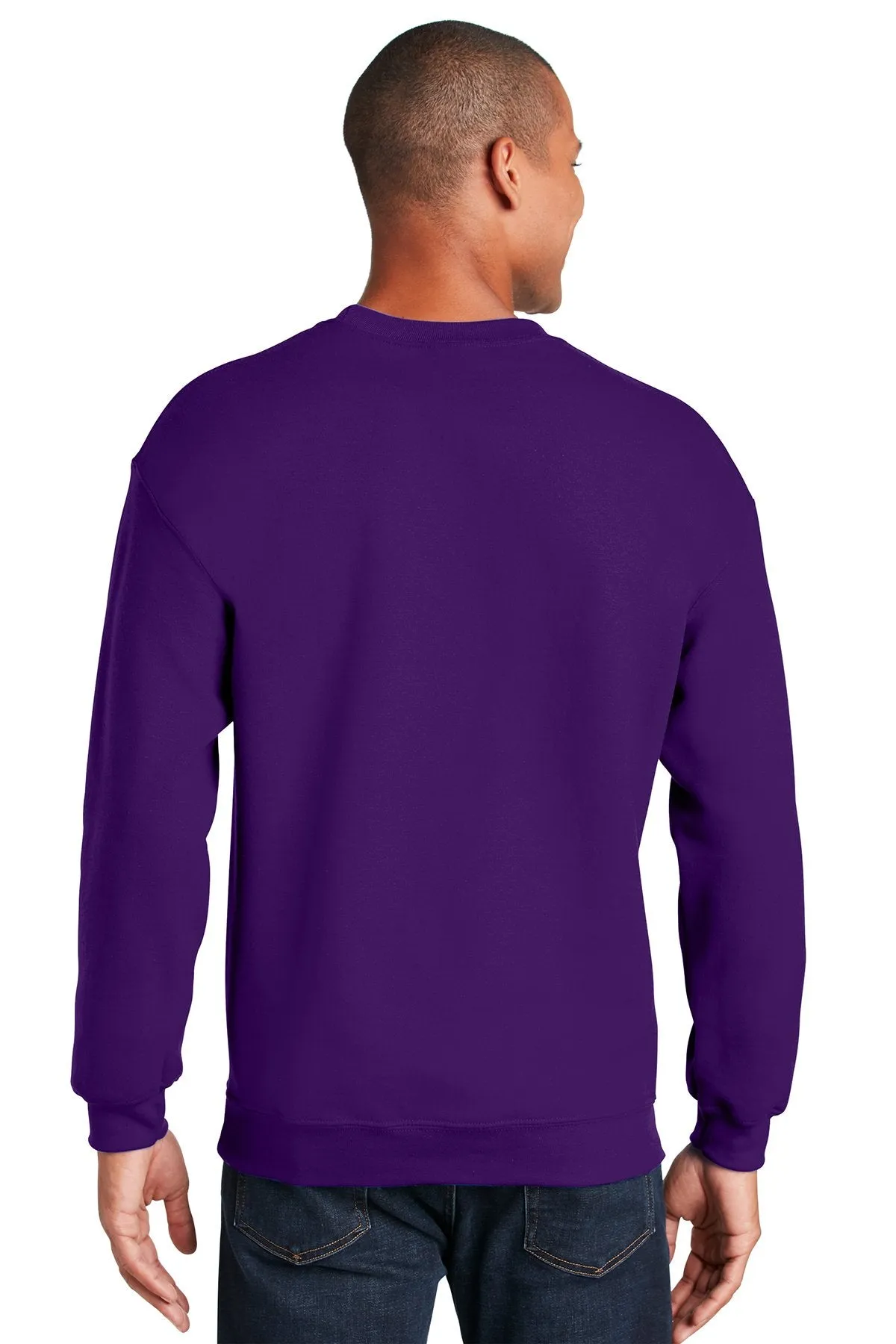 Gildan Heavy Blend Crewneck Sweatshirt Purple