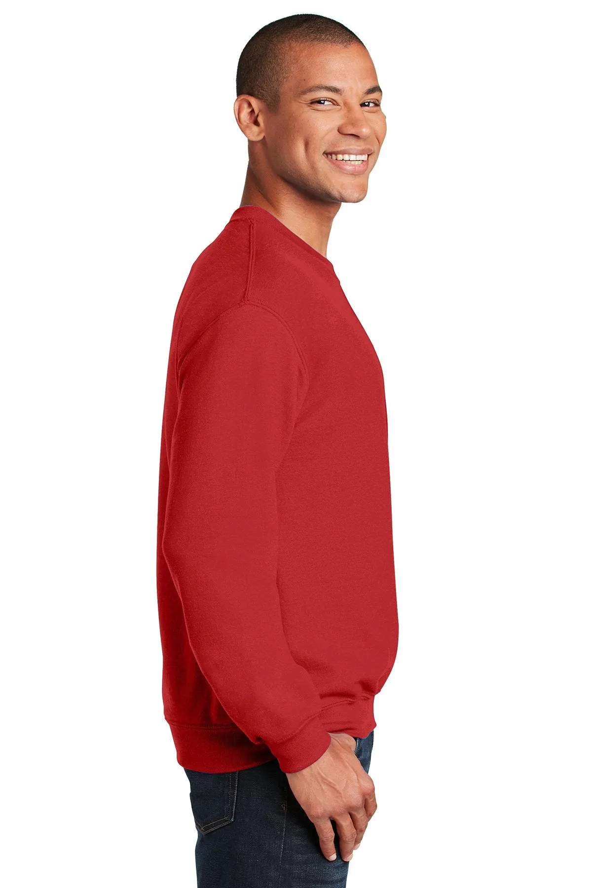 Gildan Heavy Blend Crewneck Sweatshirt Red