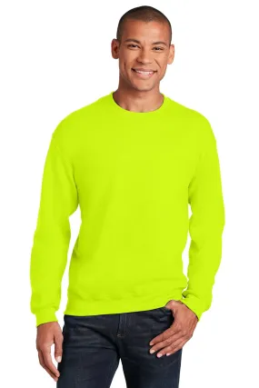 Gildan Heavy Blend Crewneck Sweatshirt Safety Green