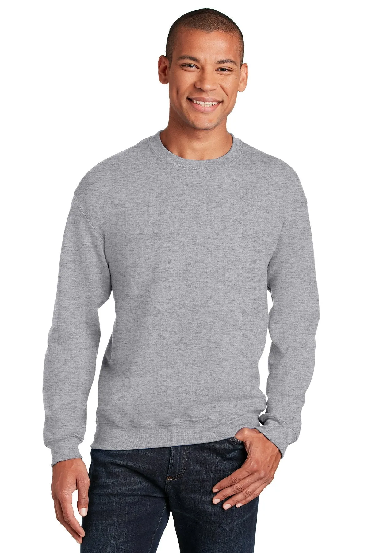 Gildan Heavy Blend Crewneck Sweatshirt Sport Grey