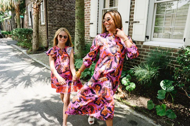 Grayson Flutter Sleeve Dress