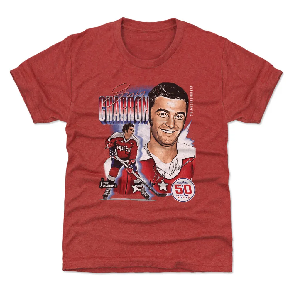 Guy Charron Washington Capitals Vintage WHT