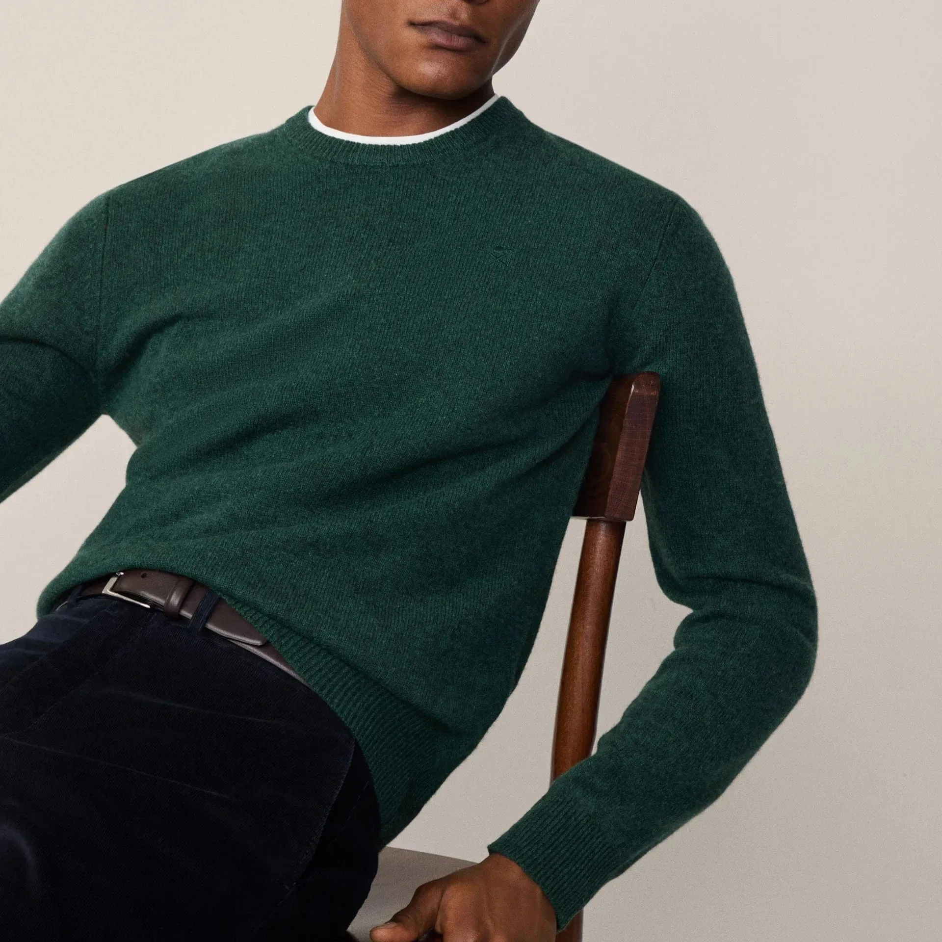 Hackett Crew Neck Wool Jumper