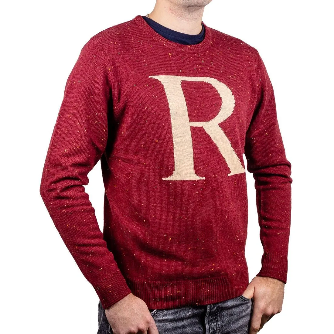 Harry Potter "R" Weasley Knitted Christmas Jumper/Sweater